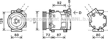 Prasco RTAK479 - Compressore, Climatizzatore autozon.pro