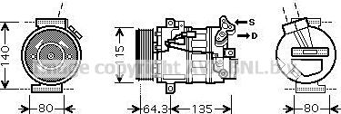 Prasco RTAK394 - Compressore, Climatizzatore autozon.pro