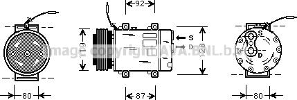 Prasco RTAK283 - Compressore, Climatizzatore autozon.pro