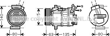 Prasco RTK486 - Compressore, Climatizzatore autozon.pro