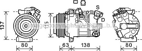 Prasco RTK630 - Compressore, Climatizzatore autozon.pro