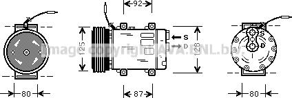 Prasco RTK067 - Compressore, Climatizzatore autozon.pro