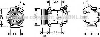 Prasco RTK080 - Compressore, Climatizzatore autozon.pro