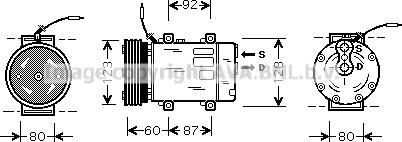 Prasco RTK075 - Compressore, Climatizzatore autozon.pro