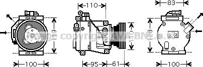 Prasco RTK368 - Compressore, Climatizzatore autozon.pro