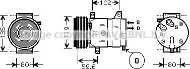 Prasco RTK385 - Compressore, Climatizzatore autozon.pro