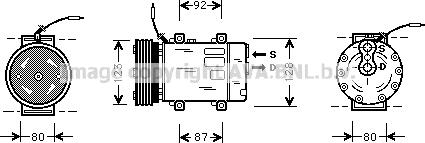 Prasco RTK243 - Compressore, Climatizzatore autozon.pro