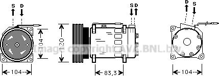 Prasco RTK282 - Compressore, Climatizzatore autozon.pro