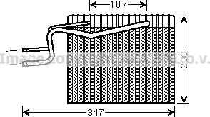 Prasco RTV365 - Evaporatore, Climatizzatore autozon.pro