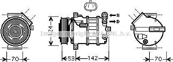 Prasco SBK063 - Compressore, Climatizzatore autozon.pro