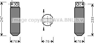 Prasco SCD014 - Essiccatore, Climatizzatore autozon.pro