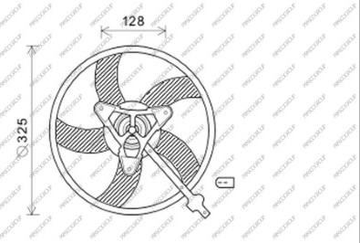 Prasco SK324F004 - Ventola, Raffreddamento motore autozon.pro