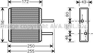 Prasco SZ6080 - Scambiatore calore, Riscaldamento abitacolo autozon.pro