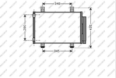 Prasco SZ034C001 - Condensatore, Climatizzatore autozon.pro