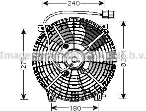 Prasco SZ7505 - Ventola, Raffreddamento motore autozon.pro