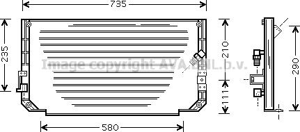 Prasco TO5279 - Condensatore, Climatizzatore autozon.pro