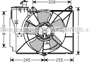 Prasco TO7539 - Ventola, Raffreddamento motore autozon.pro