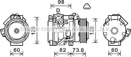 Prasco TOAK726 - Compressore, Climatizzatore autozon.pro