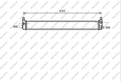 Prasco TY352R004 - Radiatore, Batteria da trazione autozon.pro