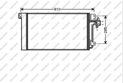 Prasco VG917C001 - Condensatore, Climatizzatore autozon.pro