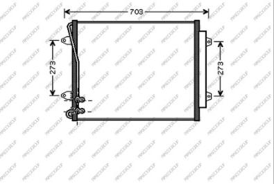 Prasco VG054C002 - Condensatore, Climatizzatore autozon.pro