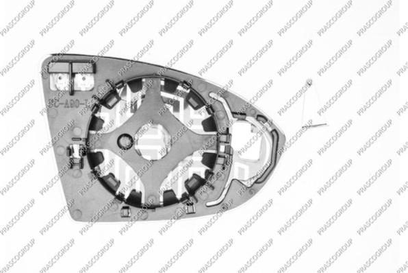 Prasco VG7217504 - Vetro specchio, Specchio esterno autozon.pro