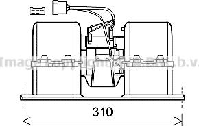 Prasco VL8082 - Elettromotore, Ventilatore abitacolo autozon.pro