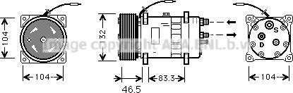 Prasco VLAK026 - Compressore, Climatizzatore autozon.pro