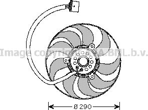 Prasco VN7520 - Ventola, Raffreddamento motore autozon.pro