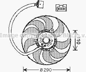 Prasco VN7522 - Ventola, Raffreddamento motore autozon.pro