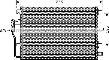 Prasco VNA5277D - Condensatore, Climatizzatore autozon.pro