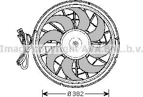 Prasco VO7504 - Ventola, Raffreddamento motore autozon.pro