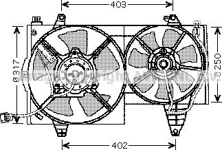 Prasco VO7505 - Ventola, Raffreddamento motore autozon.pro