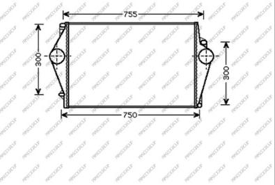 Prasco VV040N002 - Intercooler autozon.pro