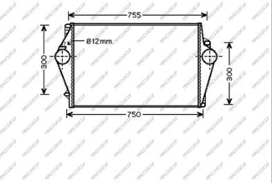 Prasco VV042N001 - Intercooler autozon.pro