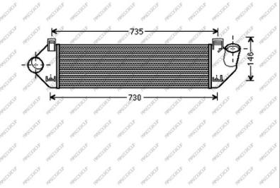 Prasco VV030N001 - Intercooler autozon.pro