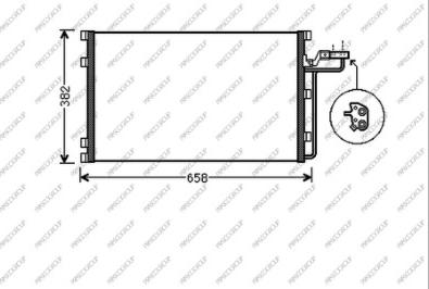 Prasco VV220C001 - Condensatore, Climatizzatore autozon.pro