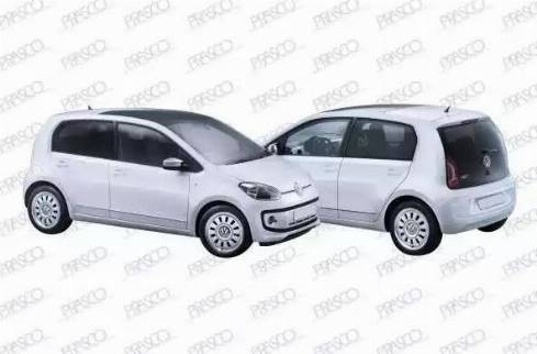 Prasco VW2017504 - Vetro specchio, Specchio esterno autozon.pro