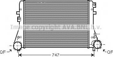 Prasco VWA4227 - Intercooler autozon.pro