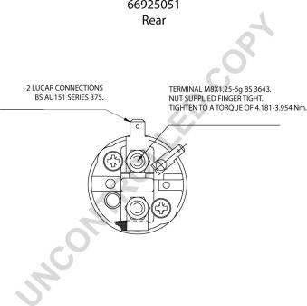 Prestolite Electric 66925051 - Motorino d'avviamento autozon.pro