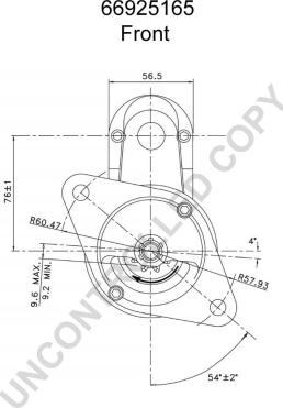 Prestolite Electric 66925165 - Motorino d'avviamento autozon.pro