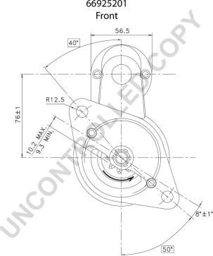 Prestolite Electric 66925201 - Motorino d'avviamento autozon.pro