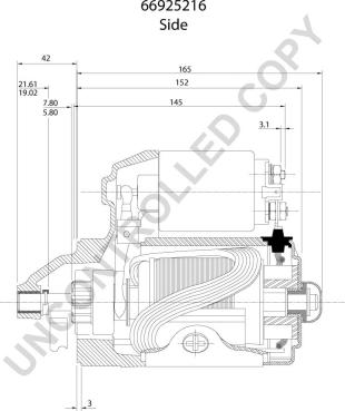 Prestolite Electric 66925216 - Motorino d'avviamento autozon.pro