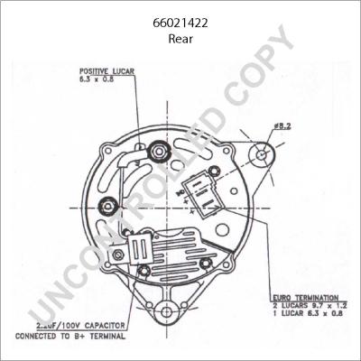 Prestolite Electric 66021422 - Alternatore autozon.pro