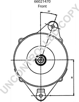 Prestolite Electric 66021470 - Alternatore autozon.pro