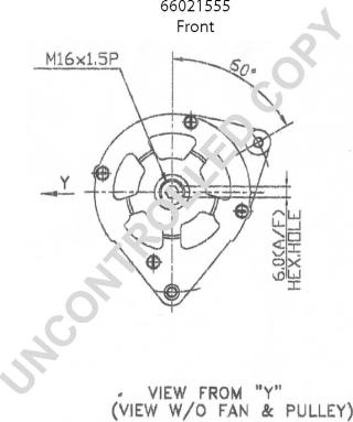 Prestolite Electric 66021555 - Alternatore autozon.pro