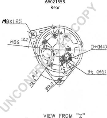 Prestolite Electric 66021555 - Alternatore autozon.pro