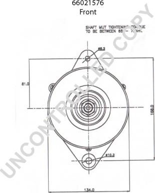 Prestolite Electric 66021576 - Alternatore autozon.pro