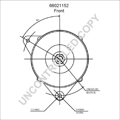 Prestolite Electric 66021152 - Alternatore autozon.pro