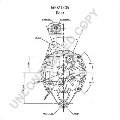 Prestolite Electric 66021305 - Alternatore autozon.pro